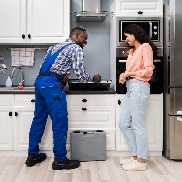 can you provide an estimate for cooktop repair before beginning any work in Douglassville TX